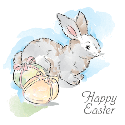 free-printable-easter-cards-5×5-watercolor-rabbit-eggs-400×400